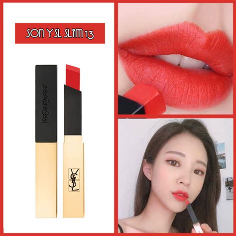 son ysl slim 13 review|son YSL rouge.